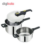 زودپز دوقلو تفال مدل SECURE 5 NEO گنجایش 6 لیتر main 1 1