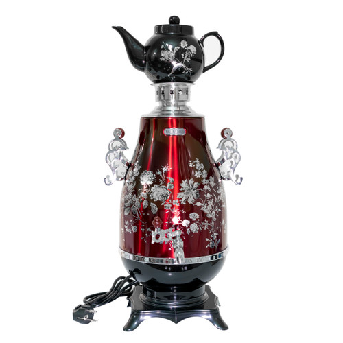 سماور برقی یورویوکس مدل ES2856JBR گنجایش 5 لیتر